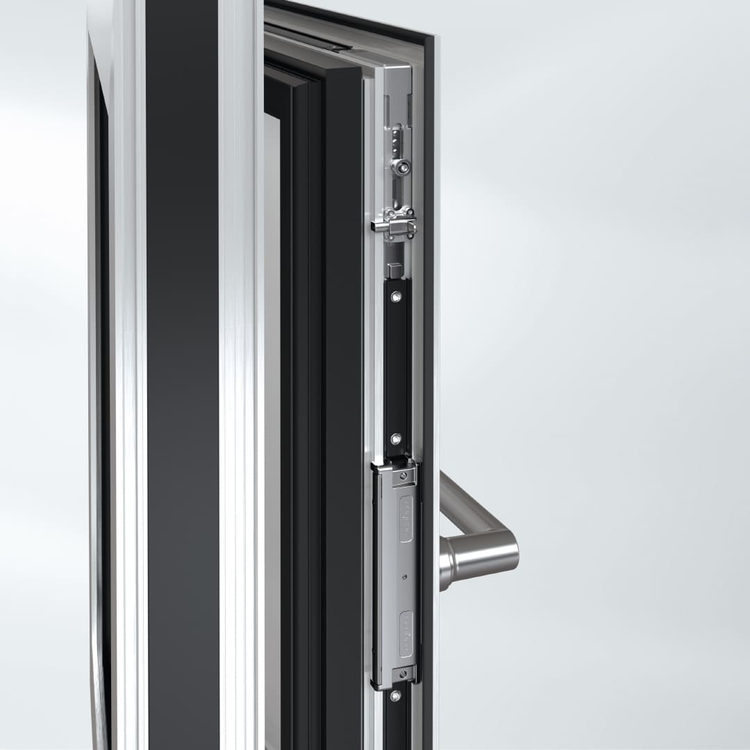 Aluminium Fenster mit eingebautem Kammerbetriebe vom System Simply Smart