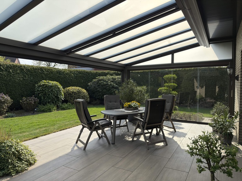 Aluminium Terrassendach ohne Markise