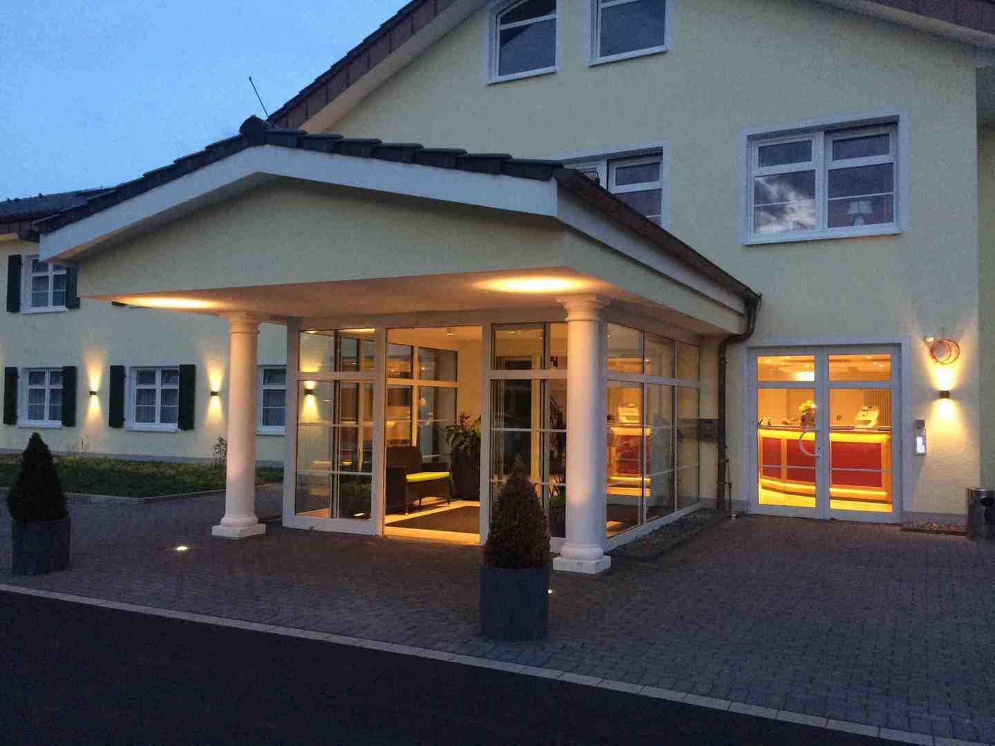 Eingangsbereich eines Hotels