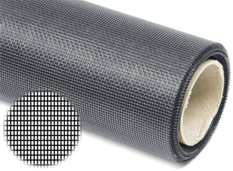 Katzenfiberglas Gewebe für Insektenschutz Elemente in schwarz